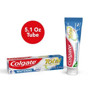 Colgate Total Teeth Whitening Mint Toothpaste;  5.1 oz Tube