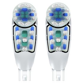 Oral-B Deep Clean Battery Powered Toothbrush Replacement Brush Heads, 2 Count