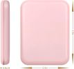 Pocket Mirror, Mini Mirror, 1X/3X Magnification LED Compact Travel Makeup Mirror with Light for Purse, 2-Sided, Portable, Folding, Handheld