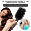 Curl Defining Brush,Boar Bristle Hair Brush Styling Brush for detangling,combing and shaping men and women