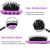 Curl Defining Brush,Boar Bristle Hair Brush Styling Brush for detangling,combing and shaping men and women