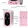 Portable Nail Drill Machine Professional 45000RPM, Rechargeable Electric Nail Drill Machine for Acrylic Nail Gel Polish Removal