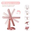 Trifold Lighted Vanity Makeup Mirror with 22 LEDs Lights